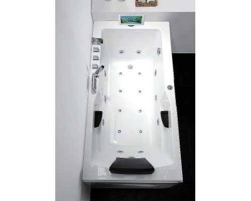 Акриловая ванна Gemy 171x86 G9066 II O R с гидромассажем