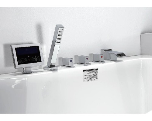 Акриловая ванна Gemy 171x86 G9066 II O R с гидромассажем