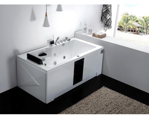 Акриловая ванна Gemy 171х86 G9066 II K R с гидромассажем