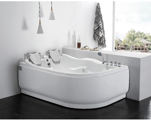 Акриловая ванна Gemy 180х121 G9083 B L с гидромассажем