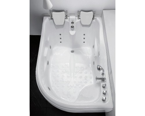 Акриловая ванна Gemy 180х121 G9083 B L с гидромассажем