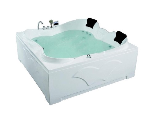 Акриловая ванна Gemy 187х187 G9089 K R с гидромассажем
