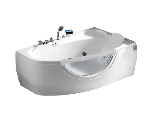 Акриловая ванна Gemy 171x99 G9046 II K R с гидромассажем