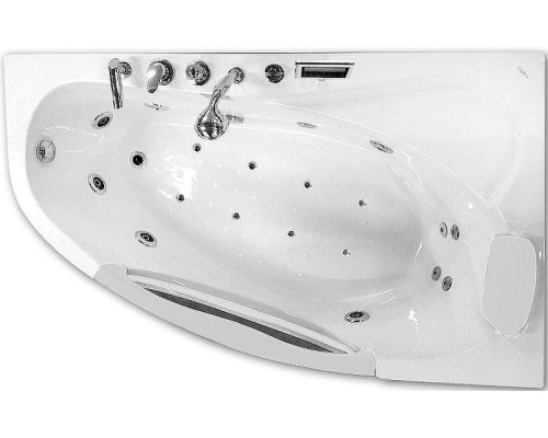Акриловая ванна Gemy 171x99 G9046 II K R с гидромассажем