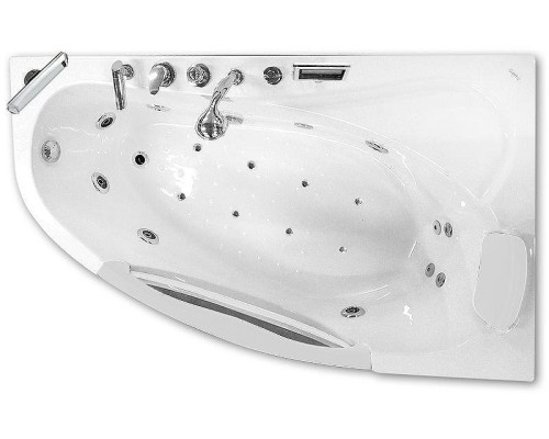 Акриловая ванна Gemy 171x99 G9046 II O R с гидромассажем