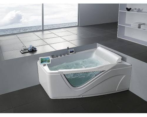 Акриловая ванна Gemy 170х130 G9056 O R с гидромассажем