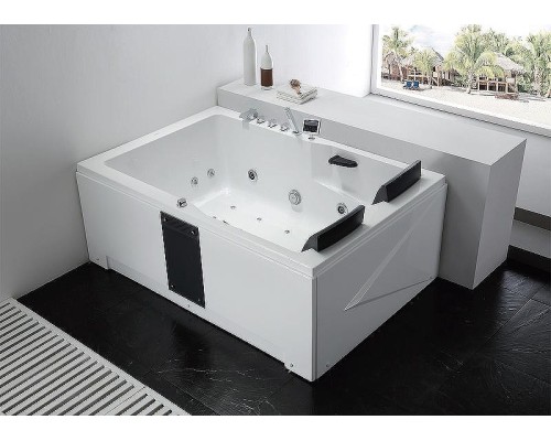 Акриловая ванна Gemy 181х121 G9061 K L с гидромассажем