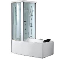 Акриловая ванна Gemy Gemy 170x85 G8040 B L С гидромассажем