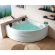 Акриловая ванна Gemy Gemy 150x150 G9041 O С гидромассажем