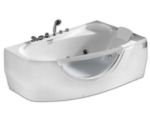 Акриловая ванна Gemy Gemy 161x96 G9046 B R С гидромассажем