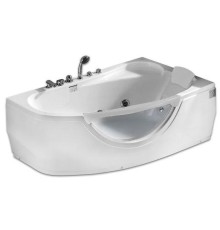 Акриловая ванна Gemy Gemy 171x99 G9046 II B R С гидромассажем