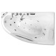 Акриловая ванна Gemy Gemy 171x99 G9046 II O R С гидромассажем