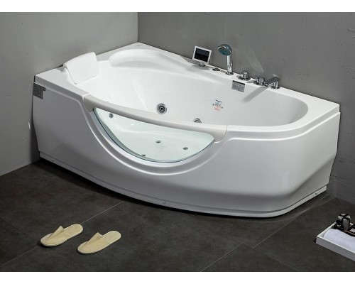 Акриловая ванна Gemy Gemy 161x96 G9046 K L С гидромассажем