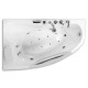Акриловая ванна Gemy Gemy 161x96 G9046 K L С гидромассажем