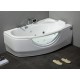 Акриловая ванна Gemy Gemy 161x96 G9046 K R С гидромассажем