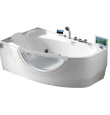 Акриловая ванна Gemy Gemy 161x96 G9046 O L С гидромассажем