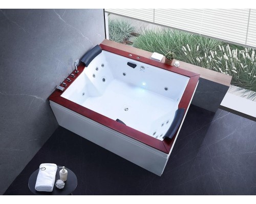 Акриловая ванна Gemy Gemy 186x151 G9052 II B L С гидромассажем
