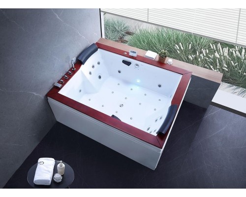 Акриловая ванна Gemy Gemy 186x151 G9052 II K L С гидромассажем