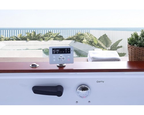 Акриловая ванна Gemy Gemy 186x151 G9052 II K L С гидромассажем