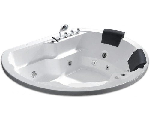 Акриловая ванна Gemy Gemy 185x162 G9053 B С гидромассажем