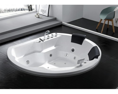 Акриловая ванна Gemy Gemy 185x162 G9053 K С гидромассажем