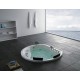 Акриловая ванна Gemy Gemy 185x162 G9053 O С гидромассажем