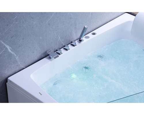 Акриловая ванна Gemy Gemy 170x130 G9056 B R С гидромассажем