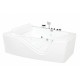 Акриловая ванна Gemy Gemy 170x130 G9056 K L С гидромассажем