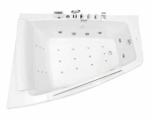 Акриловая ванна Gemy Gemy 170x130 G9056 K L С гидромассажем