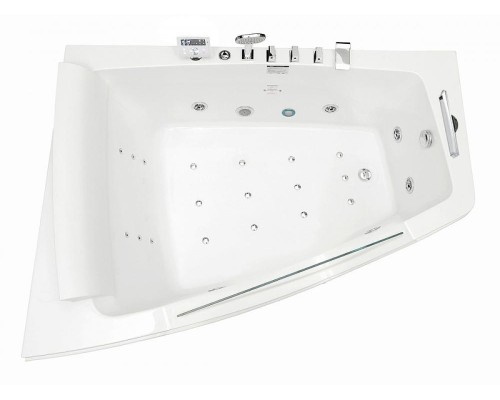 Акриловая ванна Gemy Gemy 170x130 G9056 O L С гидромассажем