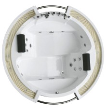 Акриловая ванна Gemy Gemy 210x210 G9060 B С гидромассажем