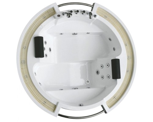 Акриловая ванна Gemy Gemy 210x210 G9060 B С гидромассажем