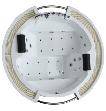 Акриловая ванна Gemy Gemy 210x210 G9060 K С гидромассажем