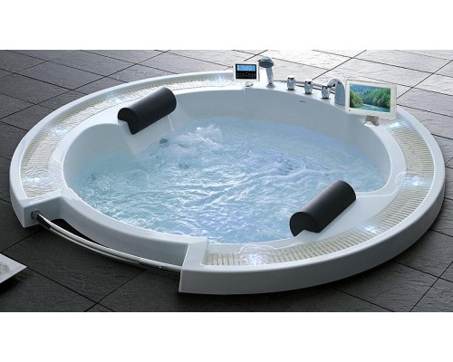 Акриловая ванна Gemy Gemy 210x210 G9060 O С гидромассажем