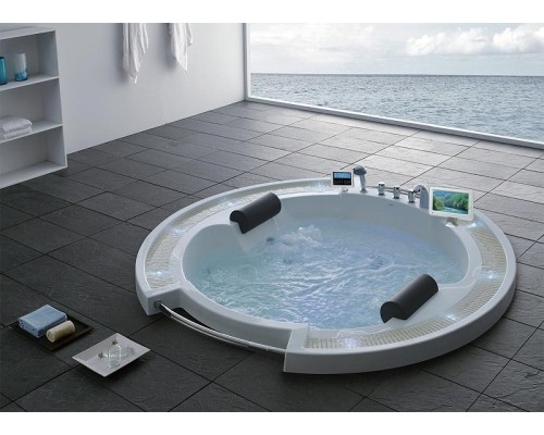 Акриловая ванна Gemy Gemy 210x210 G9060 O С гидромассажем