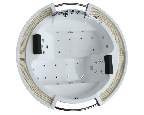 Акриловая ванна Gemy Gemy 210x210 G9060 O С гидромассажем