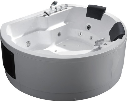Акриловая ванна Gemy Gemy 183x162 G9063 K С гидромассажем