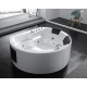 Акриловая ванна Gemy Gemy 183x162 G9063 K С гидромассажем