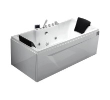 Акриловая ванна Gemy Gemy 175x85 G9065 K R С гидромассажем