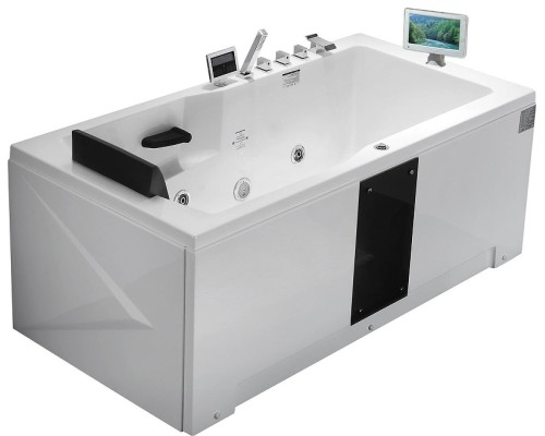Акриловая ванна Gemy Gemy 171x86 G9066 II O R С гидромассажем