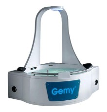 Акриловая ванна Gemy Gemy 170x170 G9070 K С гидромассажем