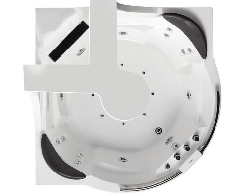 Акриловая ванна Gemy Gemy 170x170 G9070 K С гидромассажем