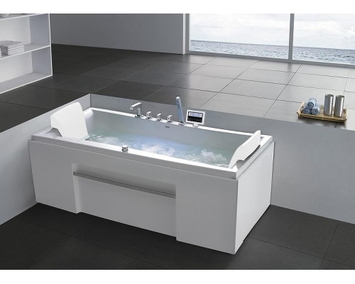 Акриловая ванна Gemy Gemy 177x81 G9076 K С гидромассажем