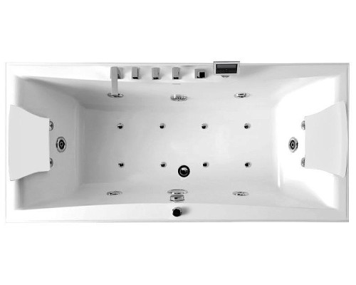 Акриловая ванна Gemy Gemy 177x81 G9076 K С гидромассажем