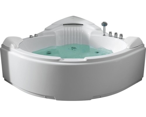 Акриловая ванна Gemy Gemy 152x152 G9082 B С гидромассажем