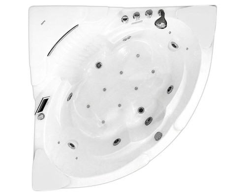 Акриловая ванна Gemy Gemy 152x152 G9082 K С гидромассажем