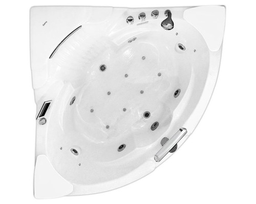 Акриловая ванна Gemy Gemy 152x152 G9082 O С гидромассажем