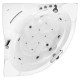 Акриловая ванна Gemy Gemy 152x152 G9082 O С гидромассажем