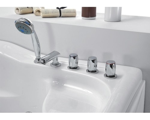 Акриловая ванна Gemy Gemy 180x121 G9083 B L С гидромассажем