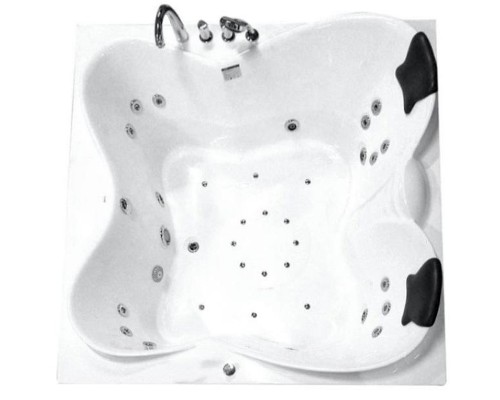 Акриловая ванна Gemy Gemy 187x187 G9089 K R С гидромассажем